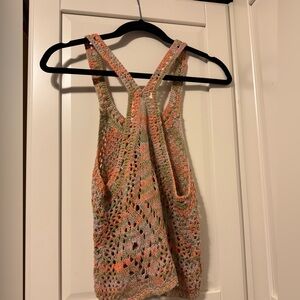 Free People Multicolor Knit Tank Top